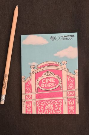 CUADERNO PEQUEÑO A6 CINE DORÉ